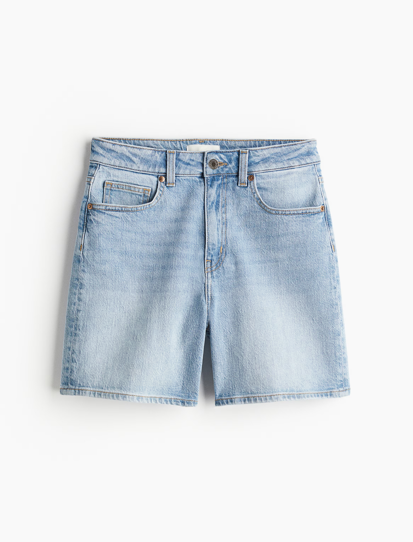 Roped Denim Shorts