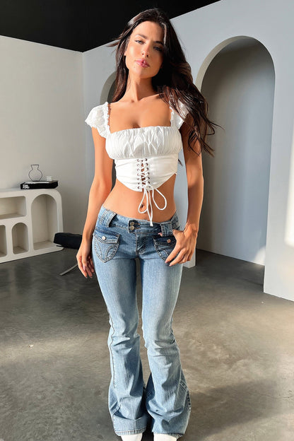 Nava Low Rise Denim Jeans